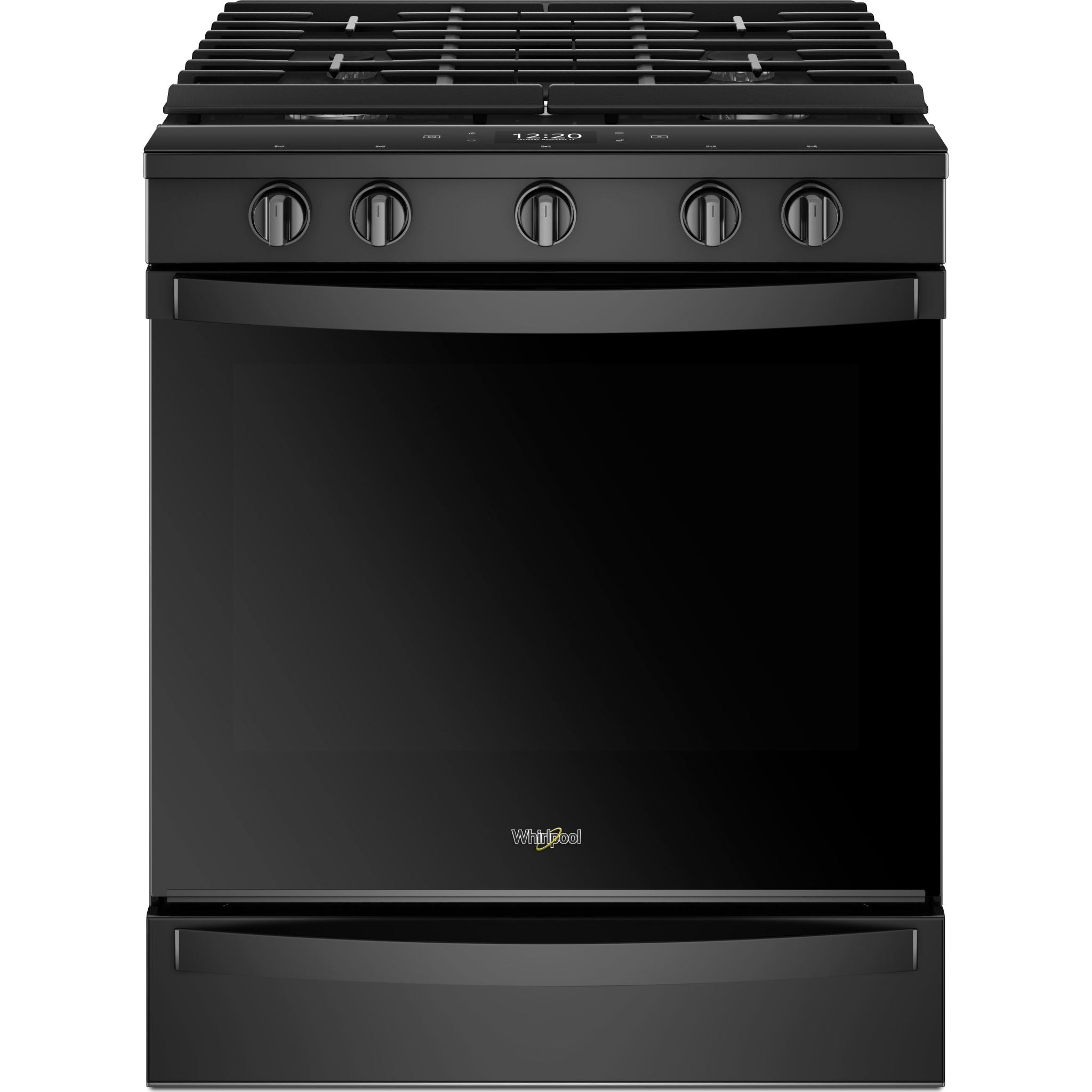 Whirlpool, Whirlpool Gas Range (WEG750H0HB) - Black