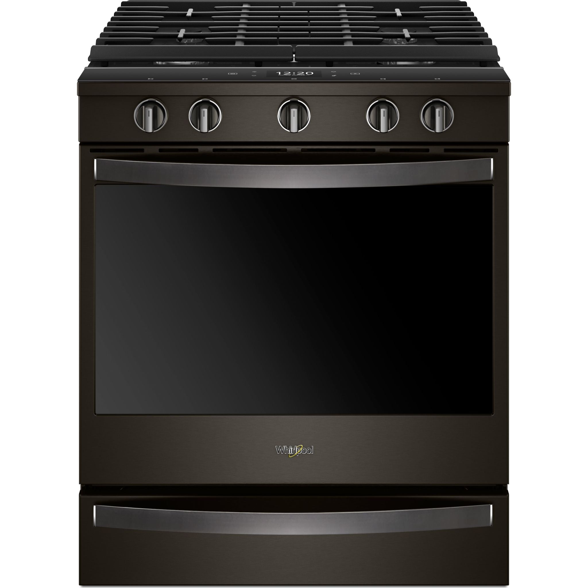 Whirlpool, Whirlpool Gas Range (WEG750H0HV) - Black Stainless