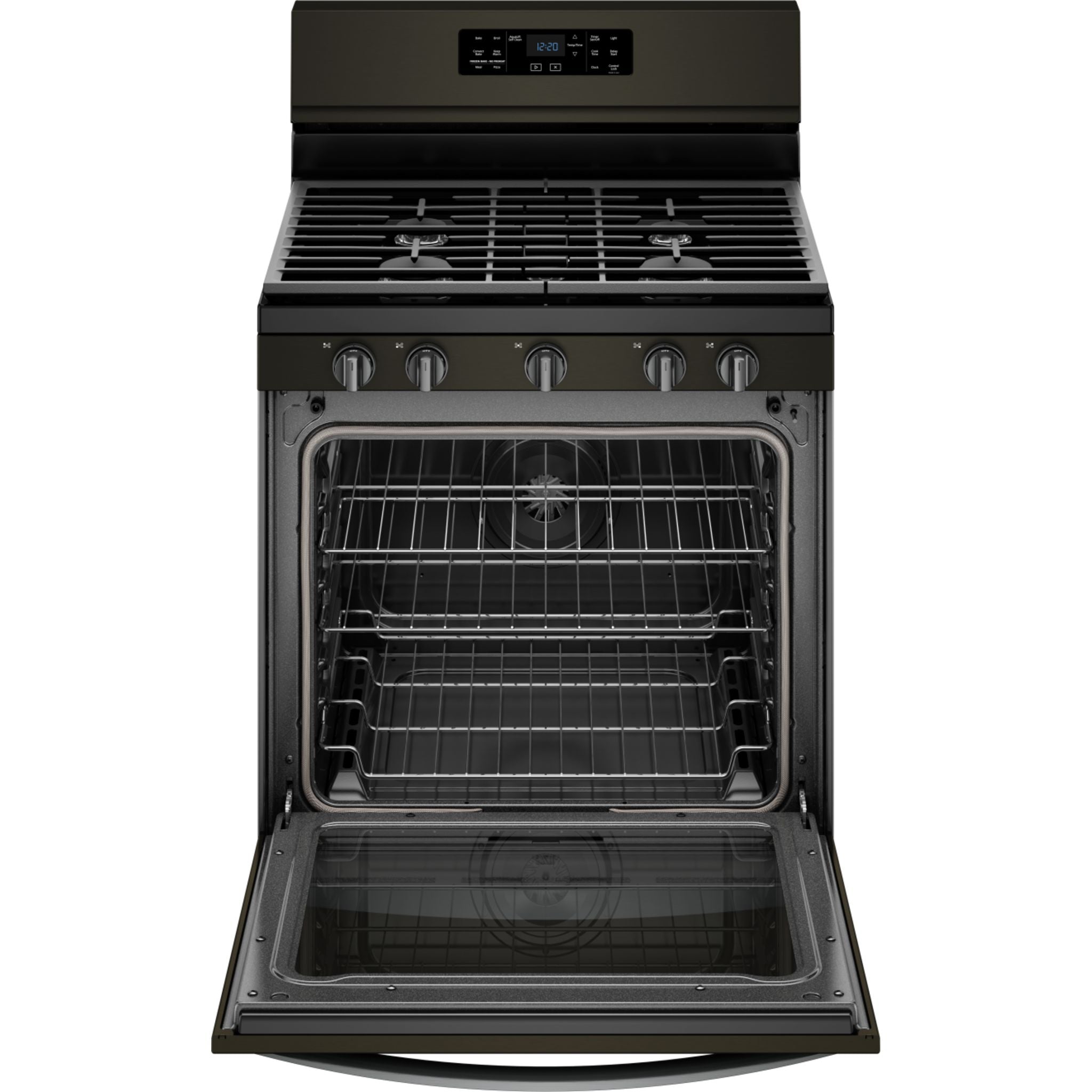 Whirlpool, Whirlpool Gas Range (WFG775H0HV) - Black Stainless