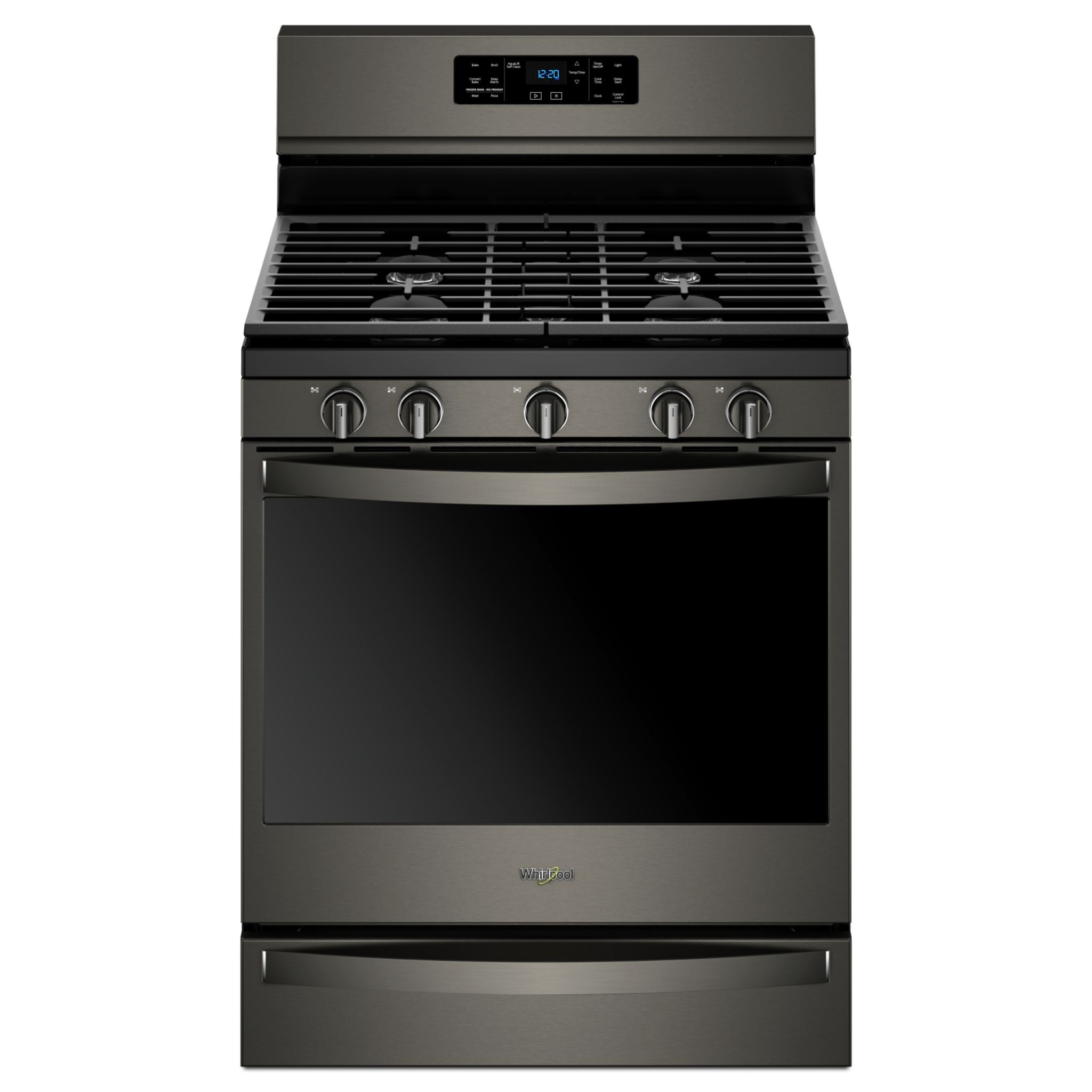 Whirlpool, Whirlpool Gas Range (WFG775H0HV) - Black Stainless