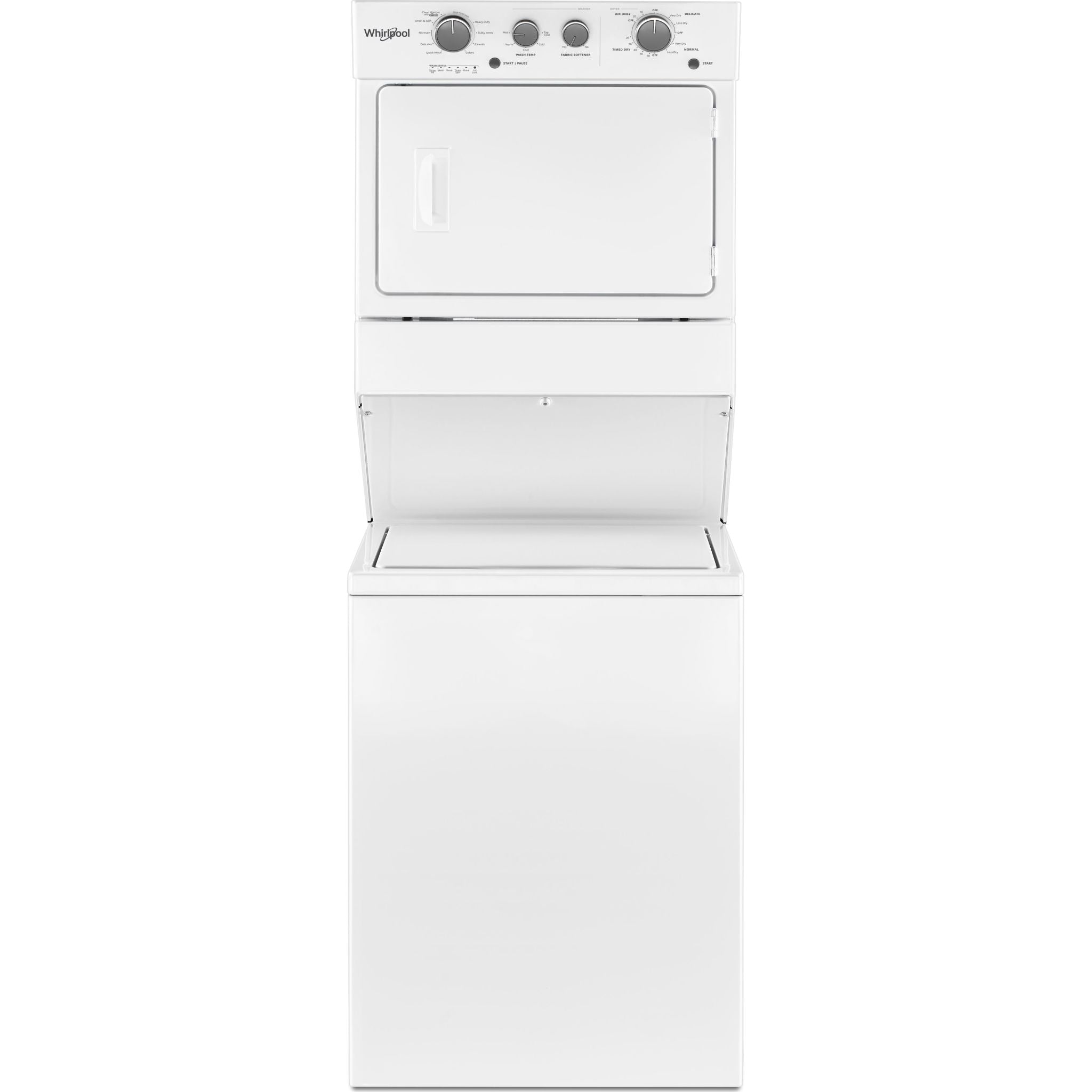 Whirlpool, Whirlpool Gas Wash/Dry Combo (WGT4027HW) - White