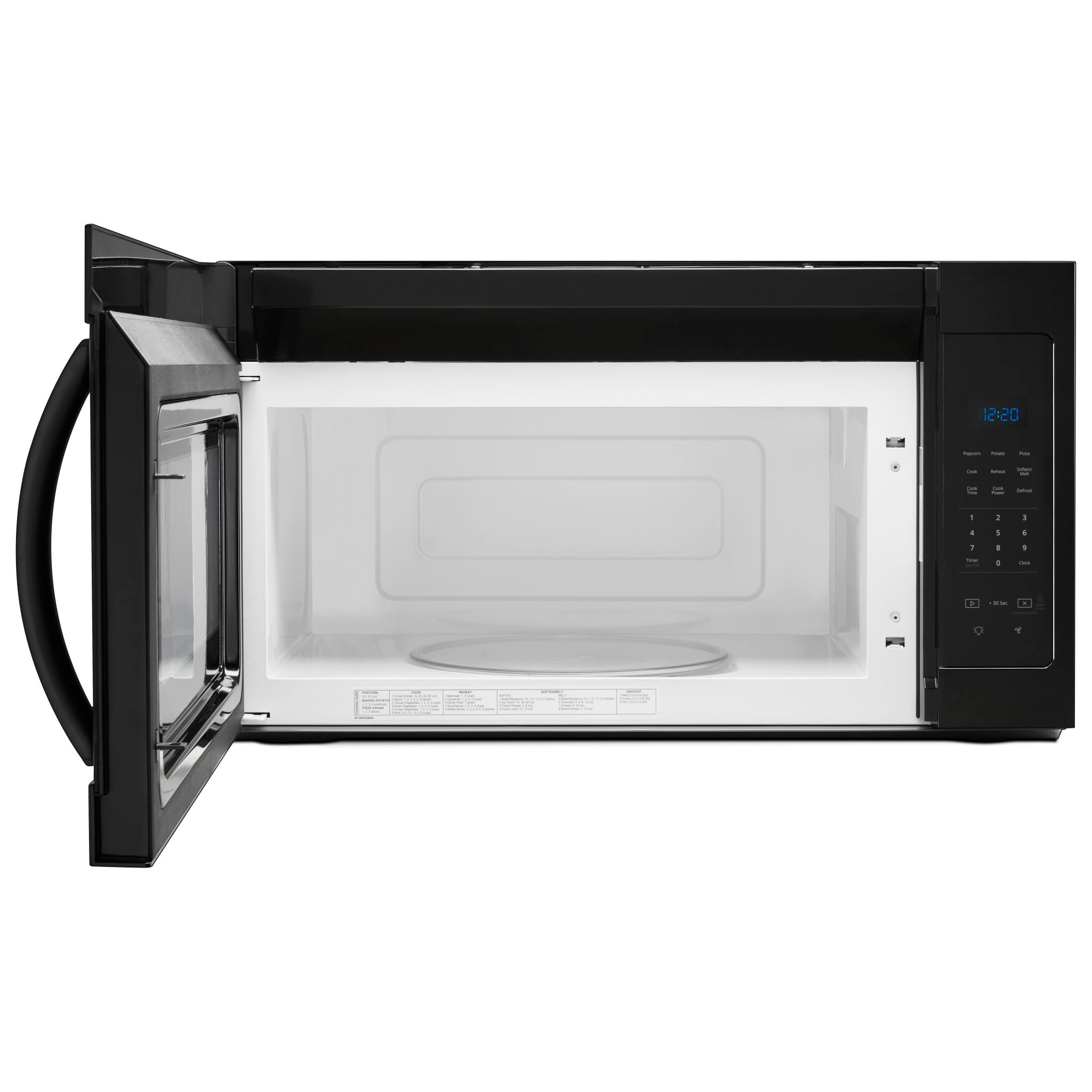 Whirlpool, Whirlpool OTR Microwave (YWMH31017HB) - Black