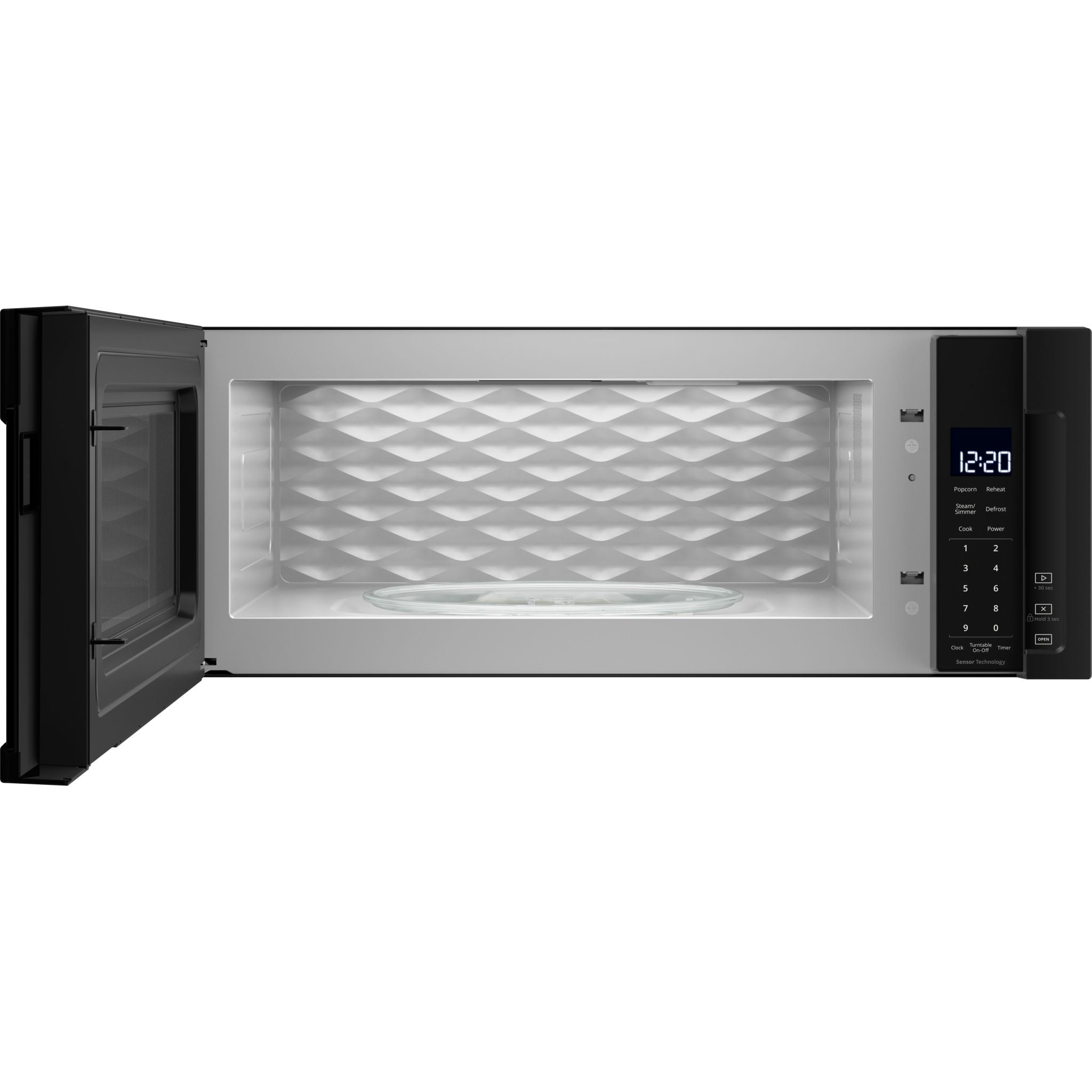 Whirlpool, Whirlpool OTR Microwave (YWML75011HB) - Black