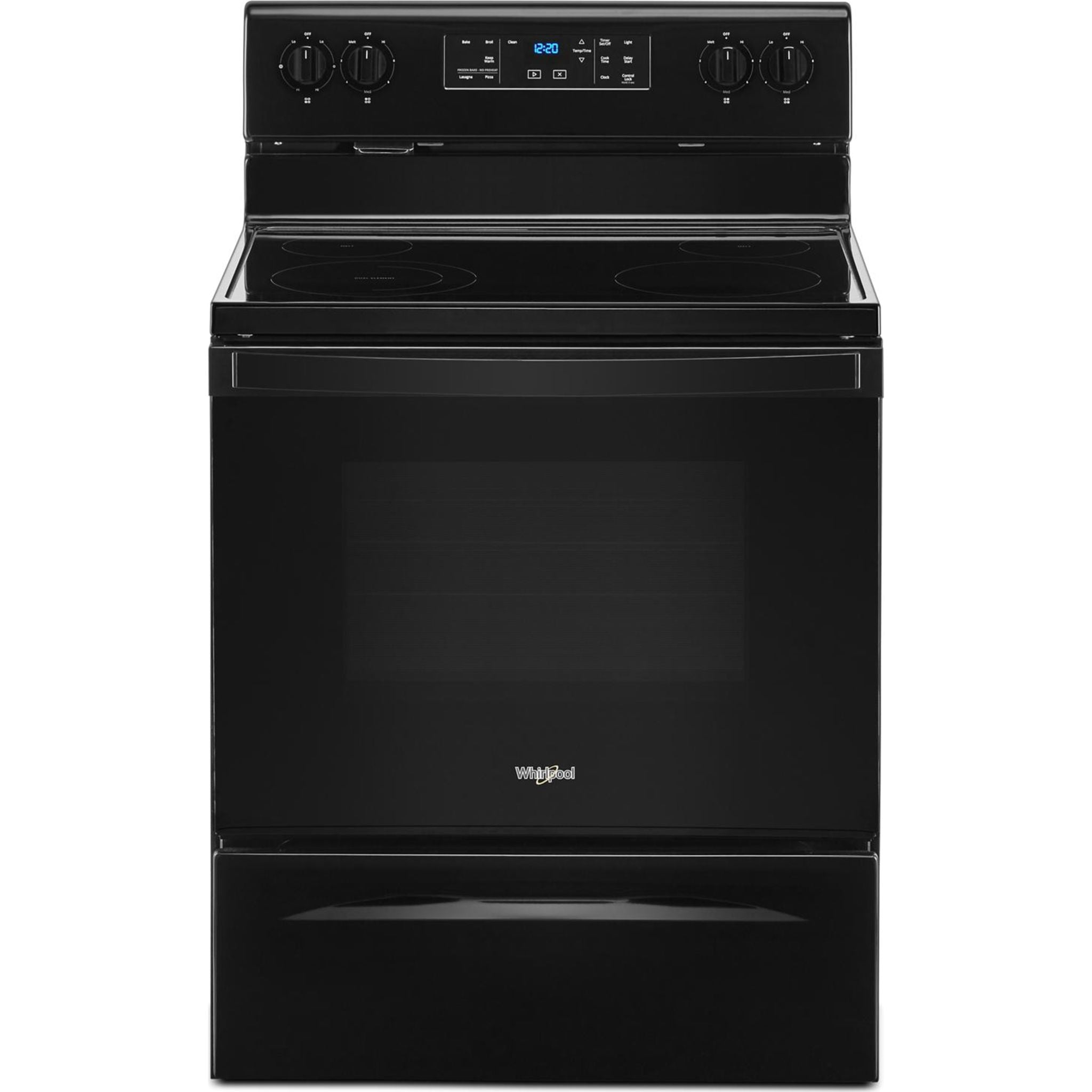 Whirlpool, Whirlpool Self Clean Range (YWFE515S0JB) - Black