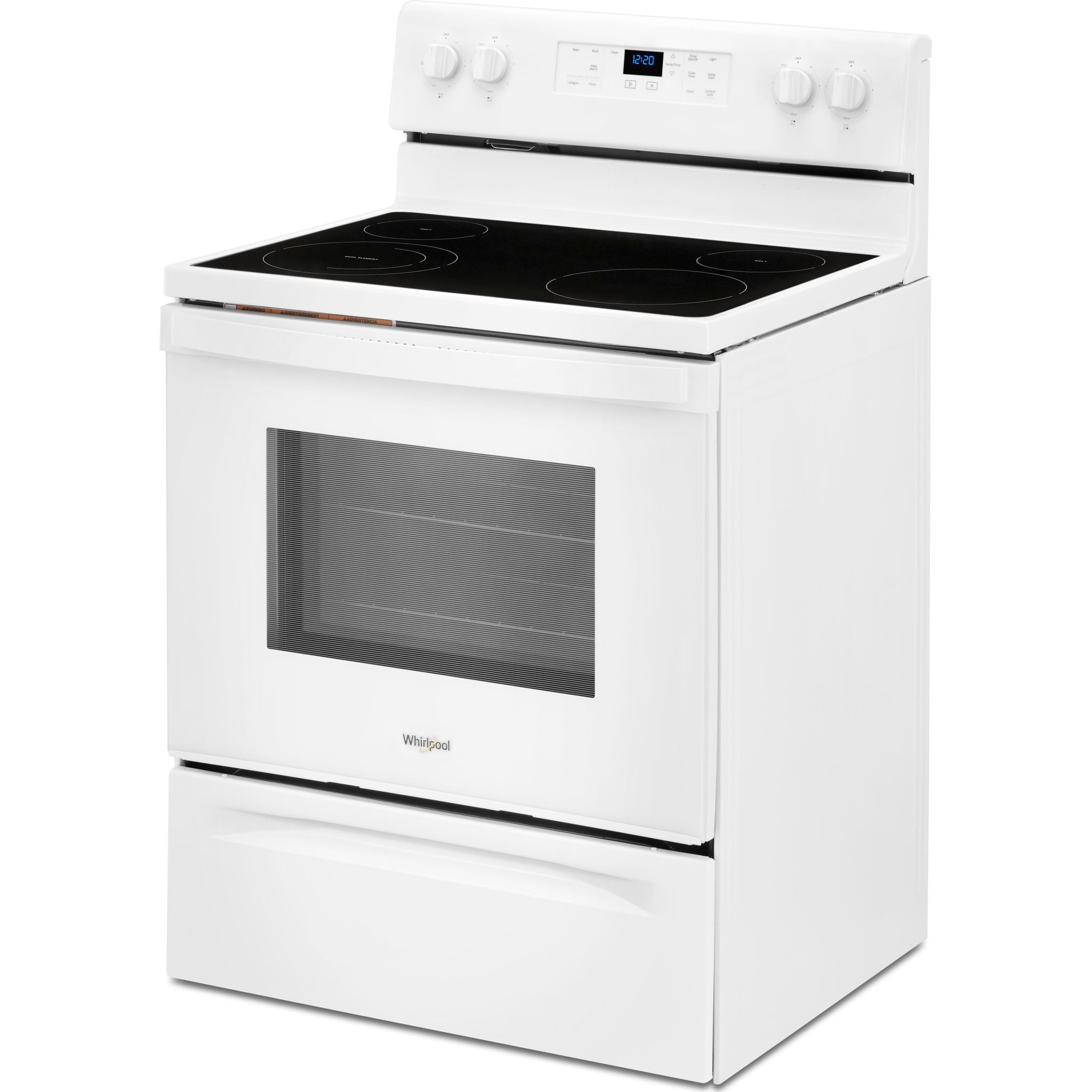 Whirlpool, Whirlpool Self Clean Range (YWFE515S0JW) - White