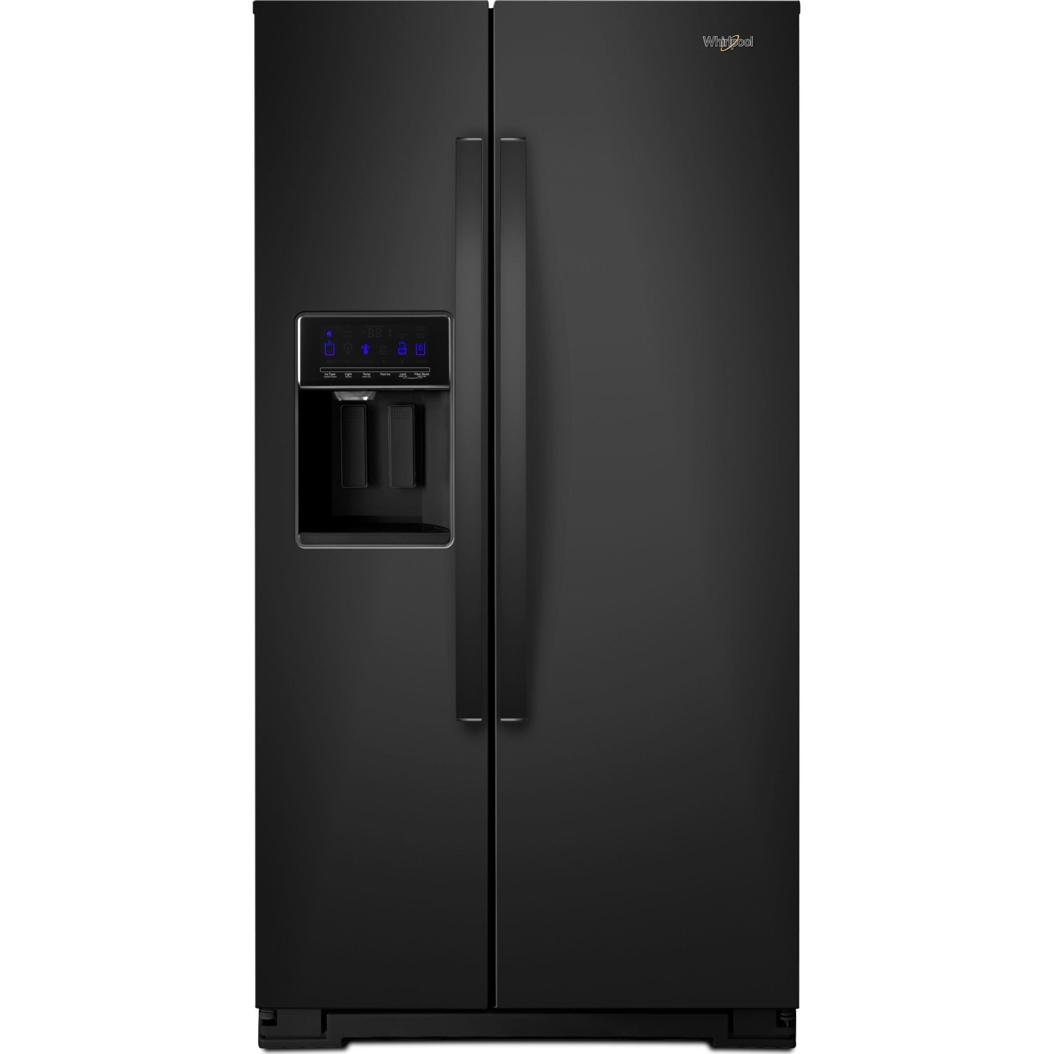 Whirlpool, Whirlpool Side x Side Fridge (WRS571CIHB) - Black