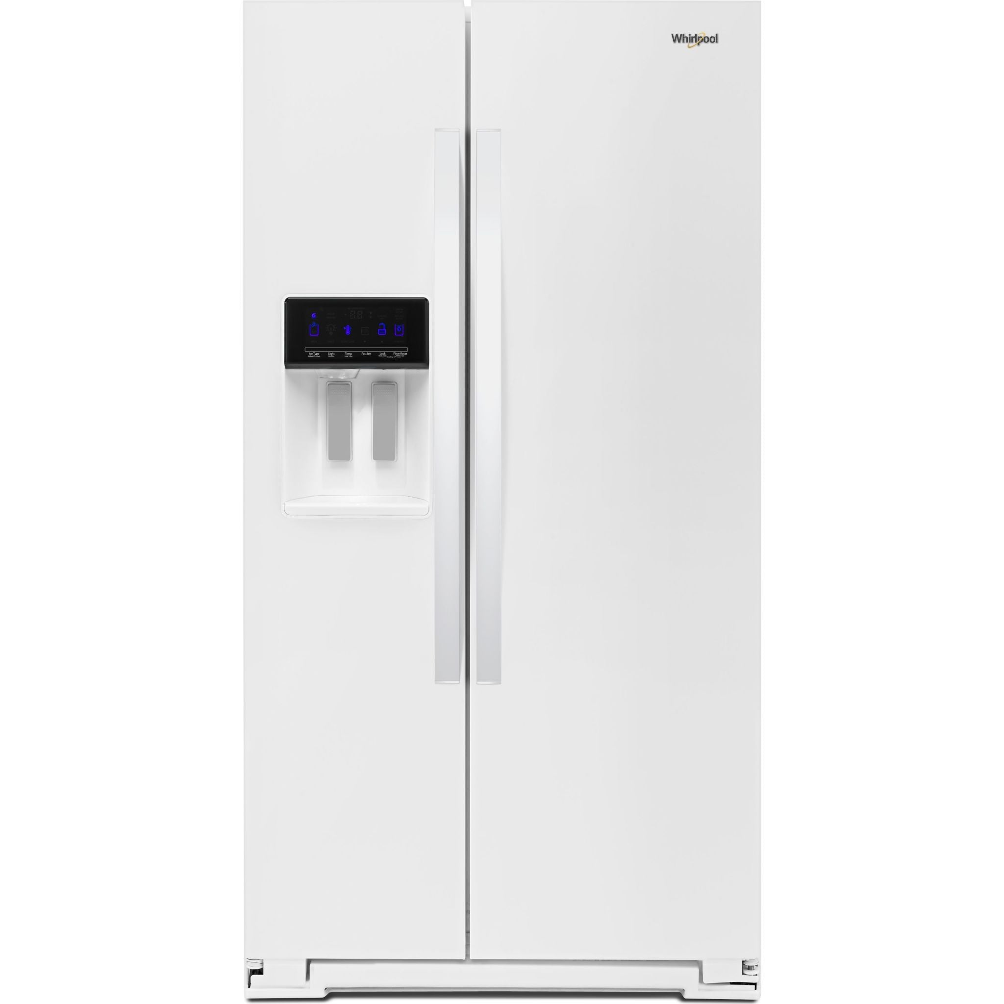 Whirlpool, Whirlpool Side x Side Fridge (WRS571CIHW) - White