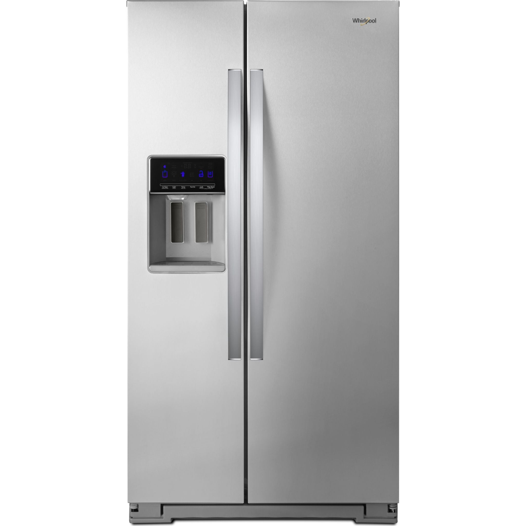 Whirlpool, Whirlpool Side x Side Fridge (WRS571CIHZ) - Stainless Steel