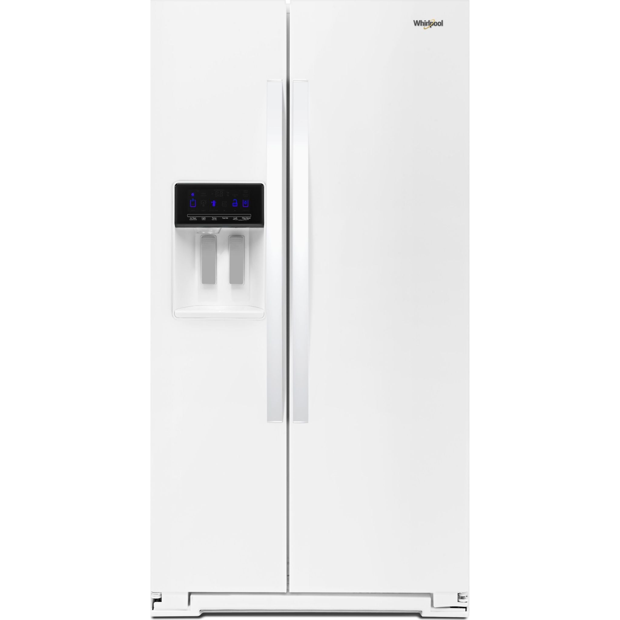 Whirlpool, Whirlpool Side x Side Fridge (WRS588FIHW) - White