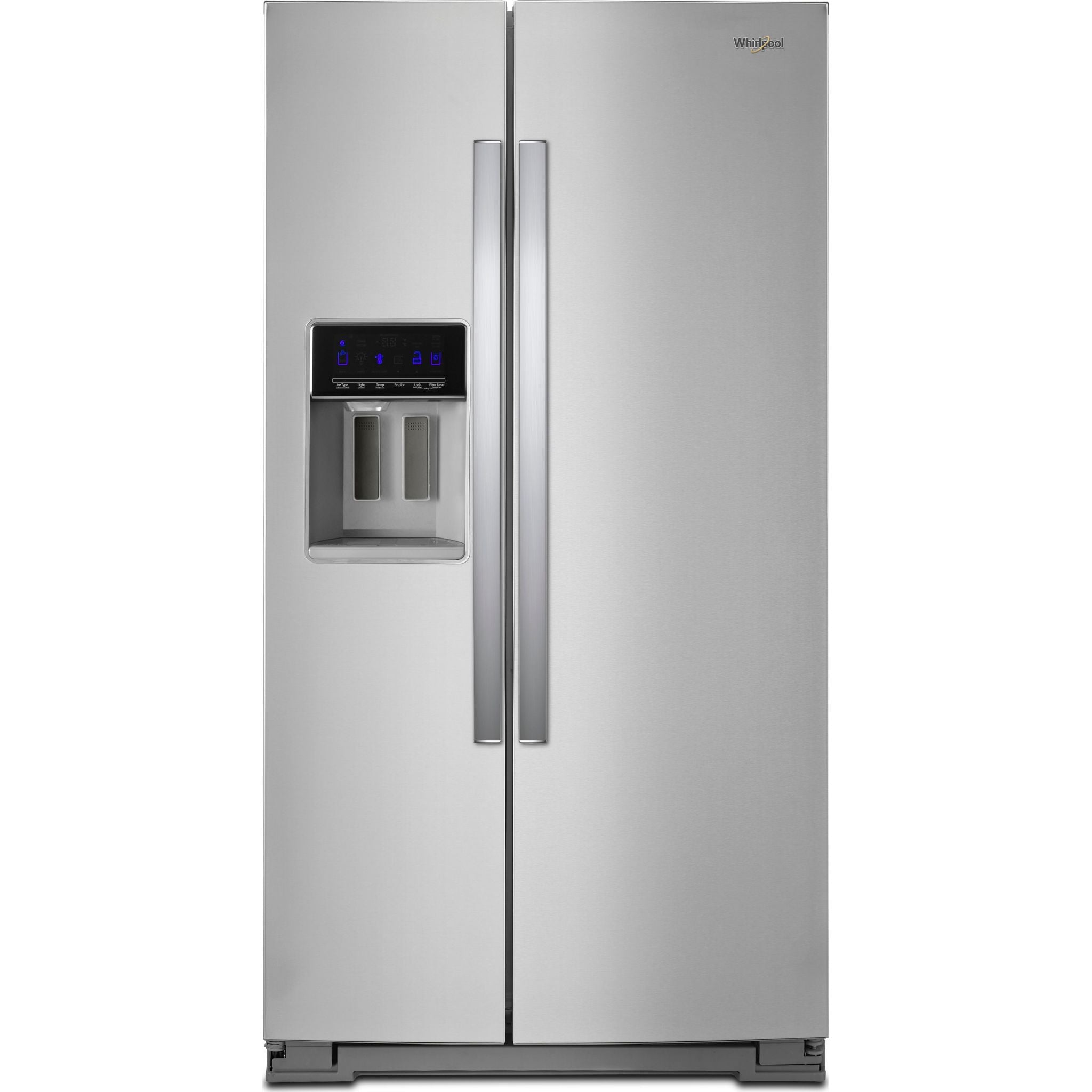 Whirlpool, Whirlpool Side x Side Fridge (WRS588FIHZ) - Stainless Steel