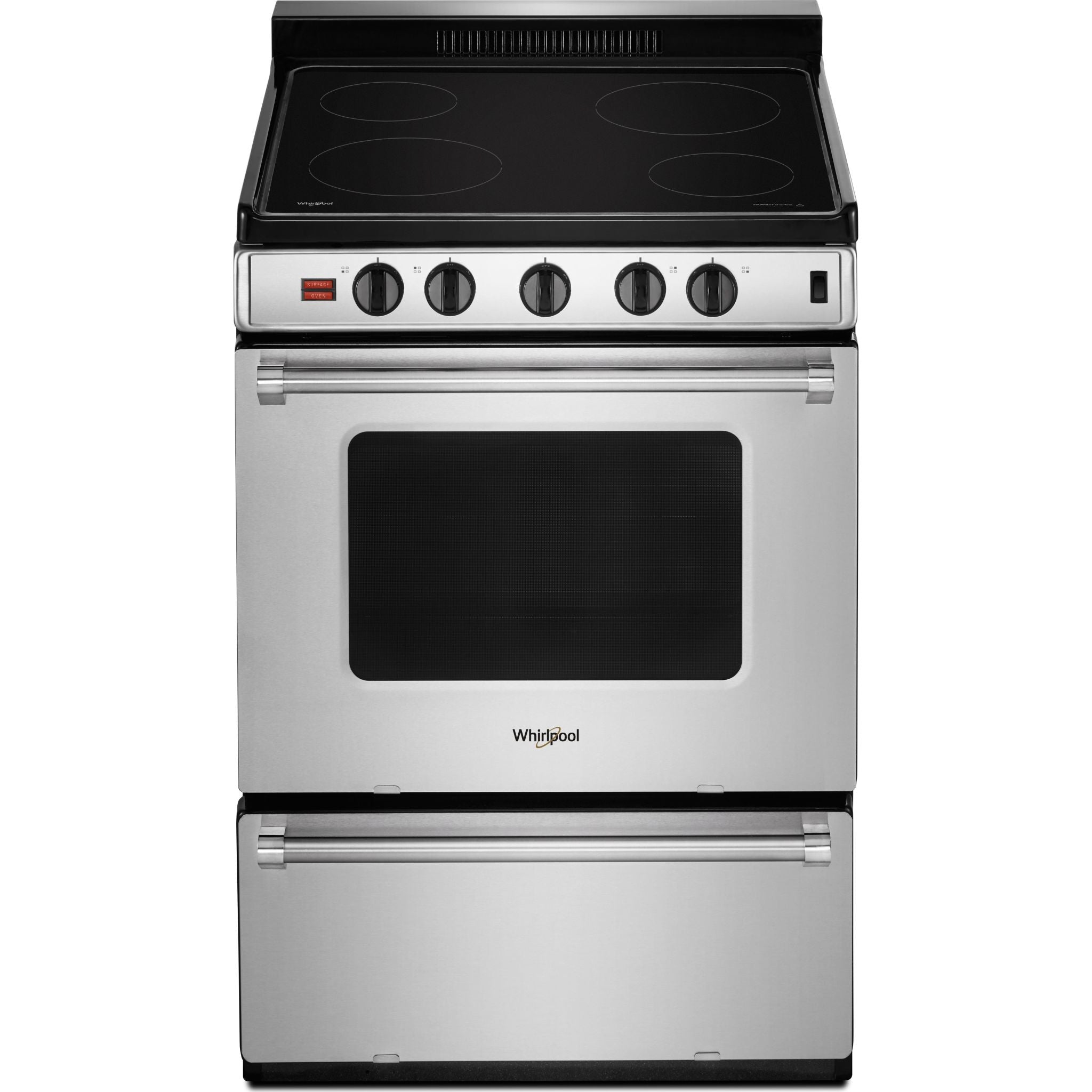 Whirlpool, Whirlpool Standard Clean Range (YWFE50M4HS) - Stainless Steel