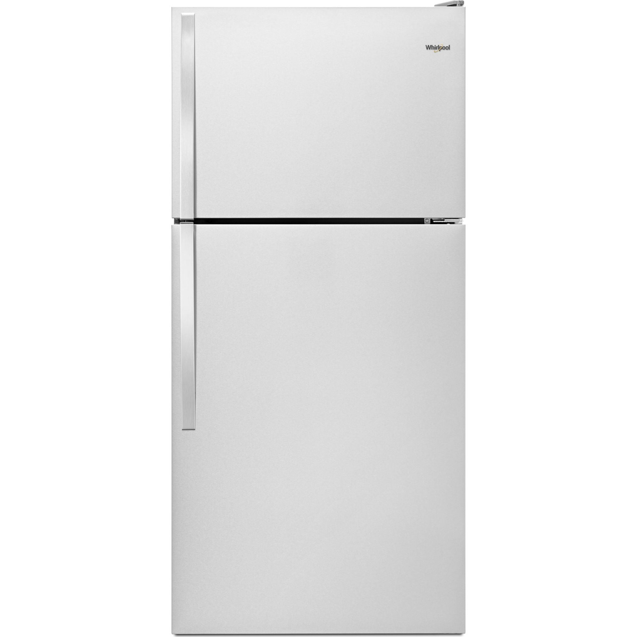 Whirlpool, Whirlpool Top Mount Fridge (WRT134TFDM) - Stainless Steel