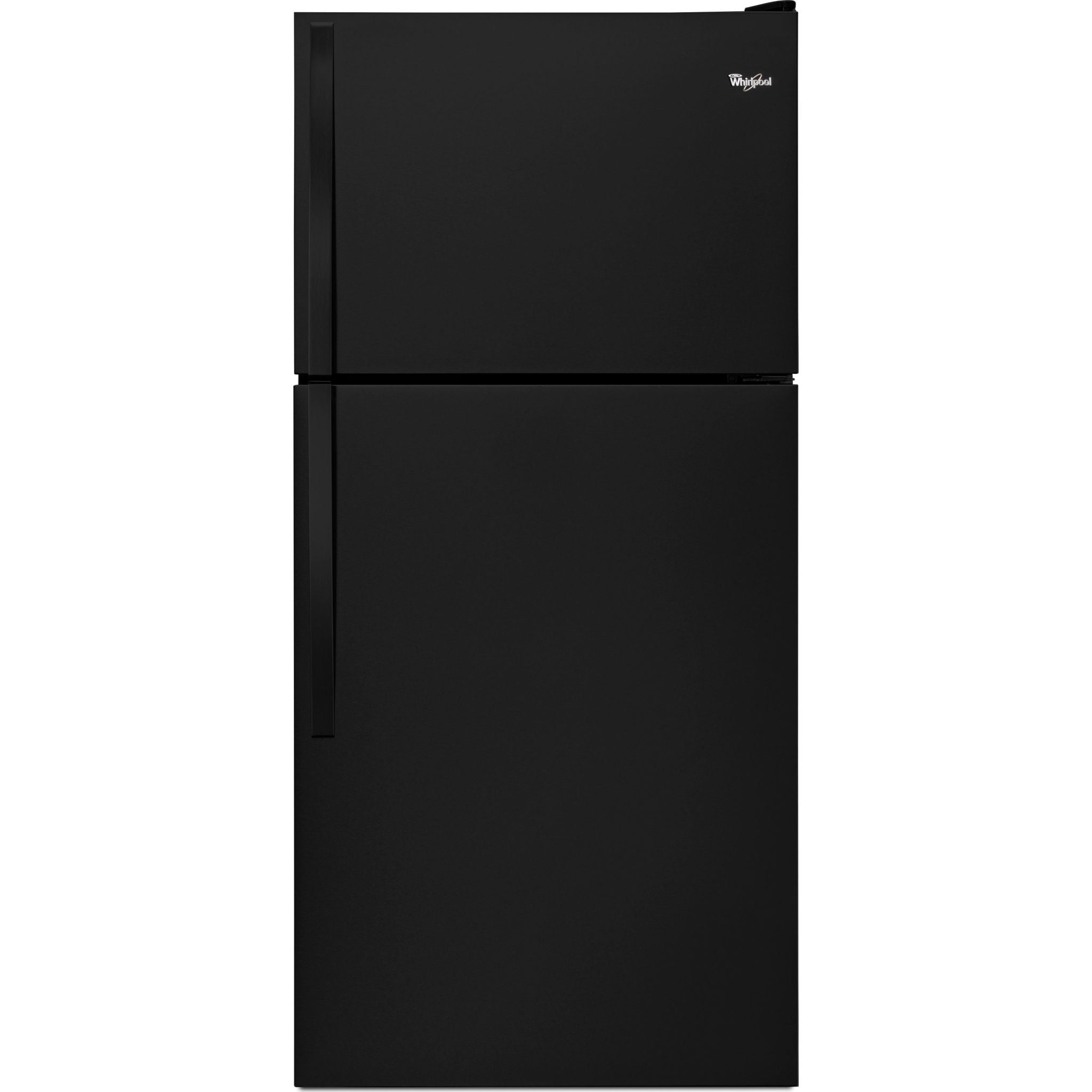 Whirlpool, Whirlpool Top Mount Fridge (WRT148FZDB) - Black