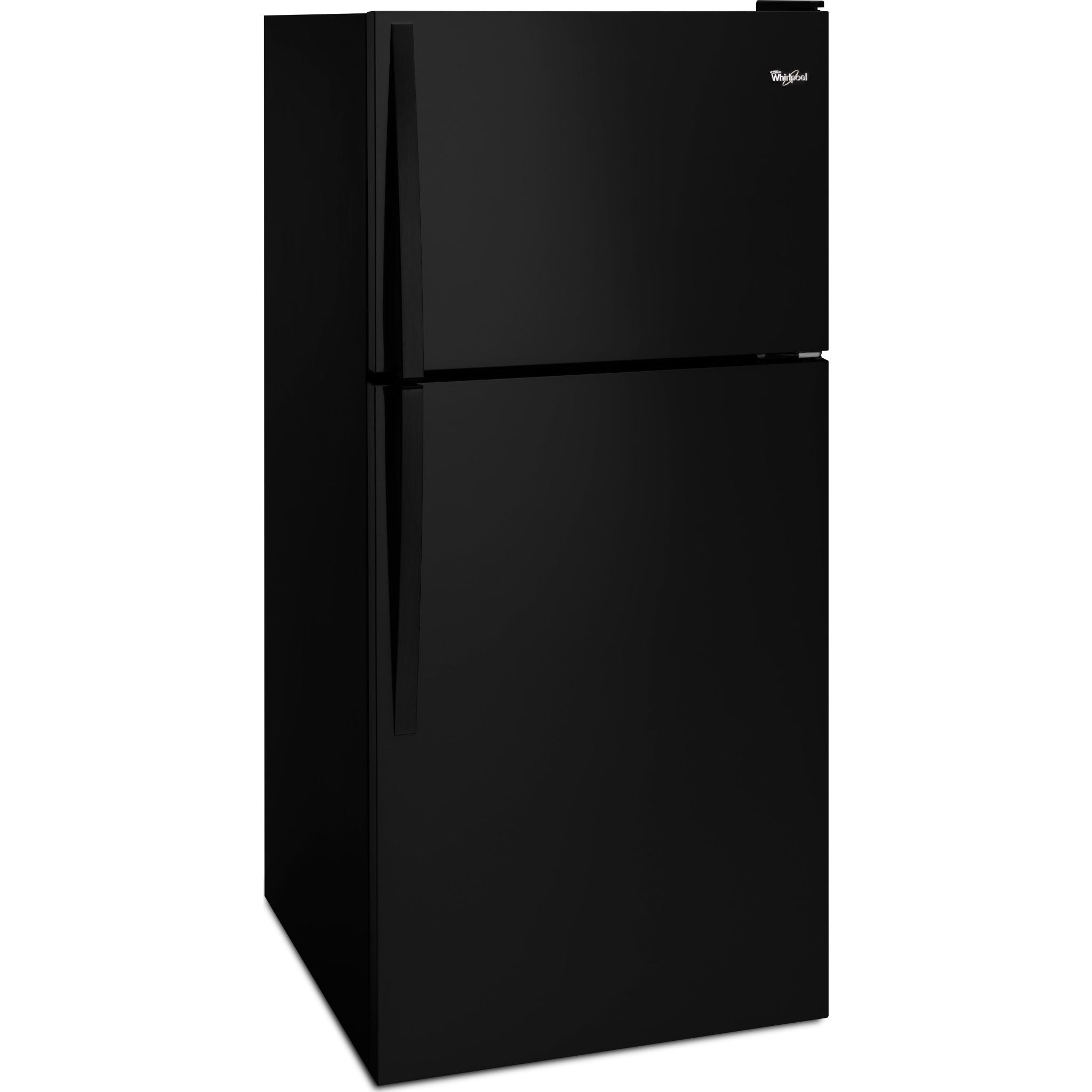 Whirlpool, Whirlpool Top Mount Fridge (WRT318FZDB) - Black