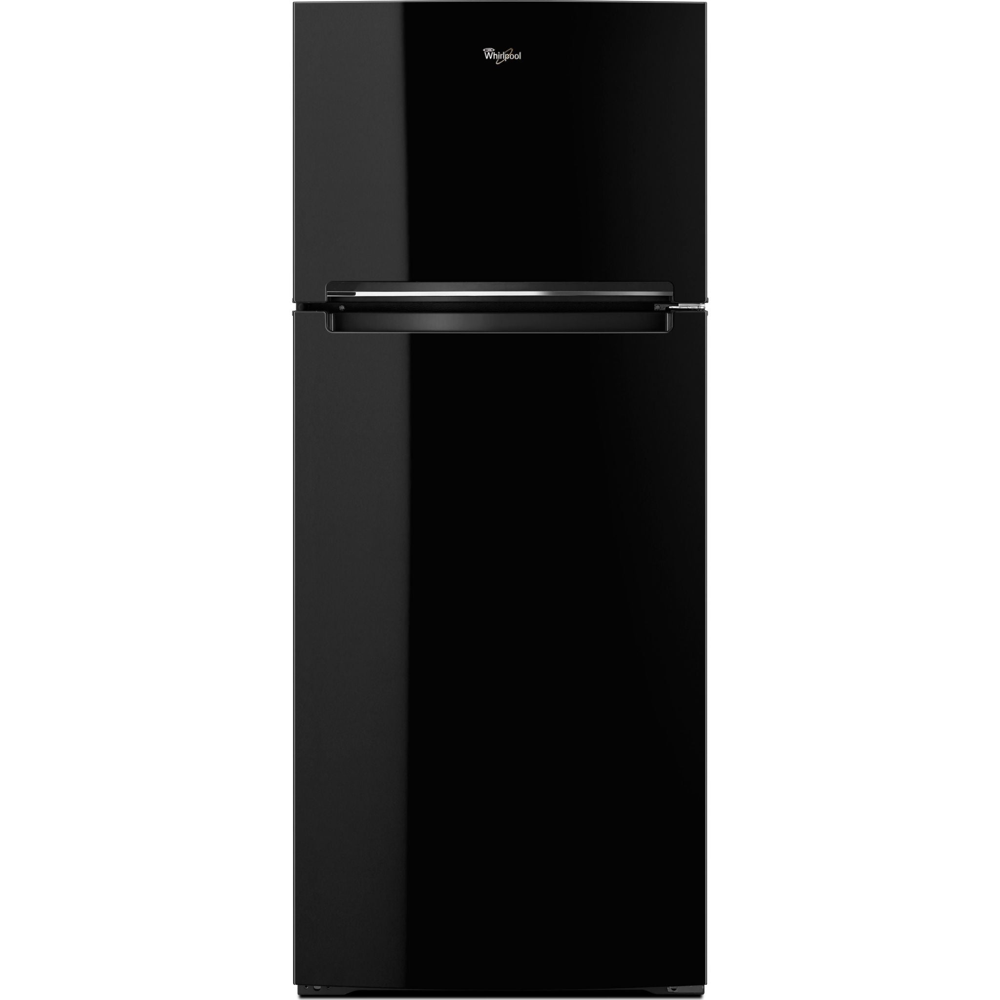 Whirlpool, Whirlpool Top Mount Fridge (WRT518SZFB) - Black