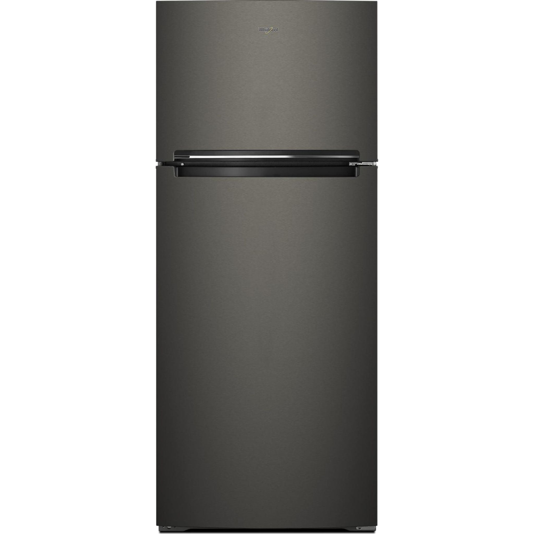 Whirlpool, Whirlpool Top Mount Fridge (WRT518SZKV) - Black Stainless