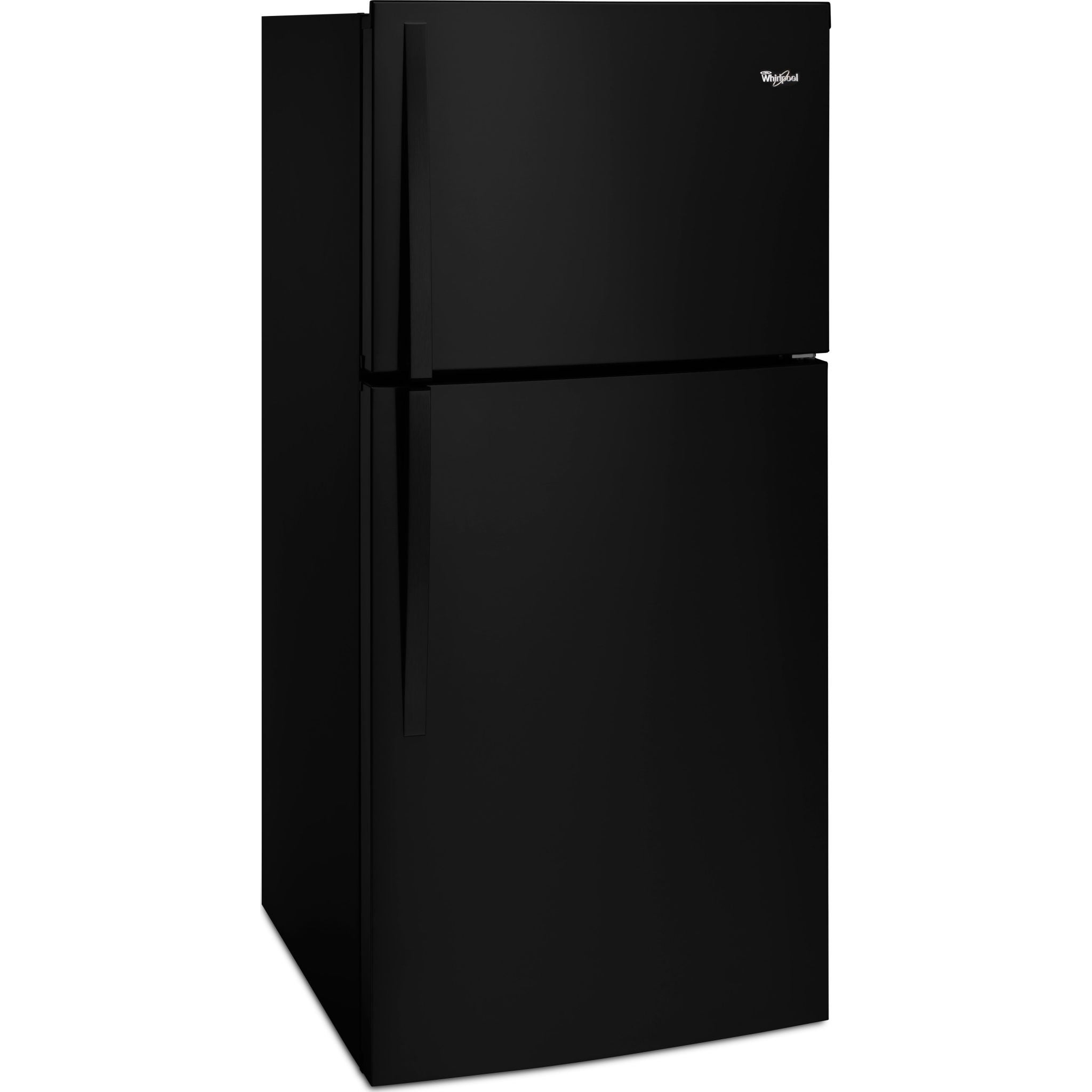 Whirlpool, Whirlpool Top Mount Fridge (WRT519SZDB) - Black