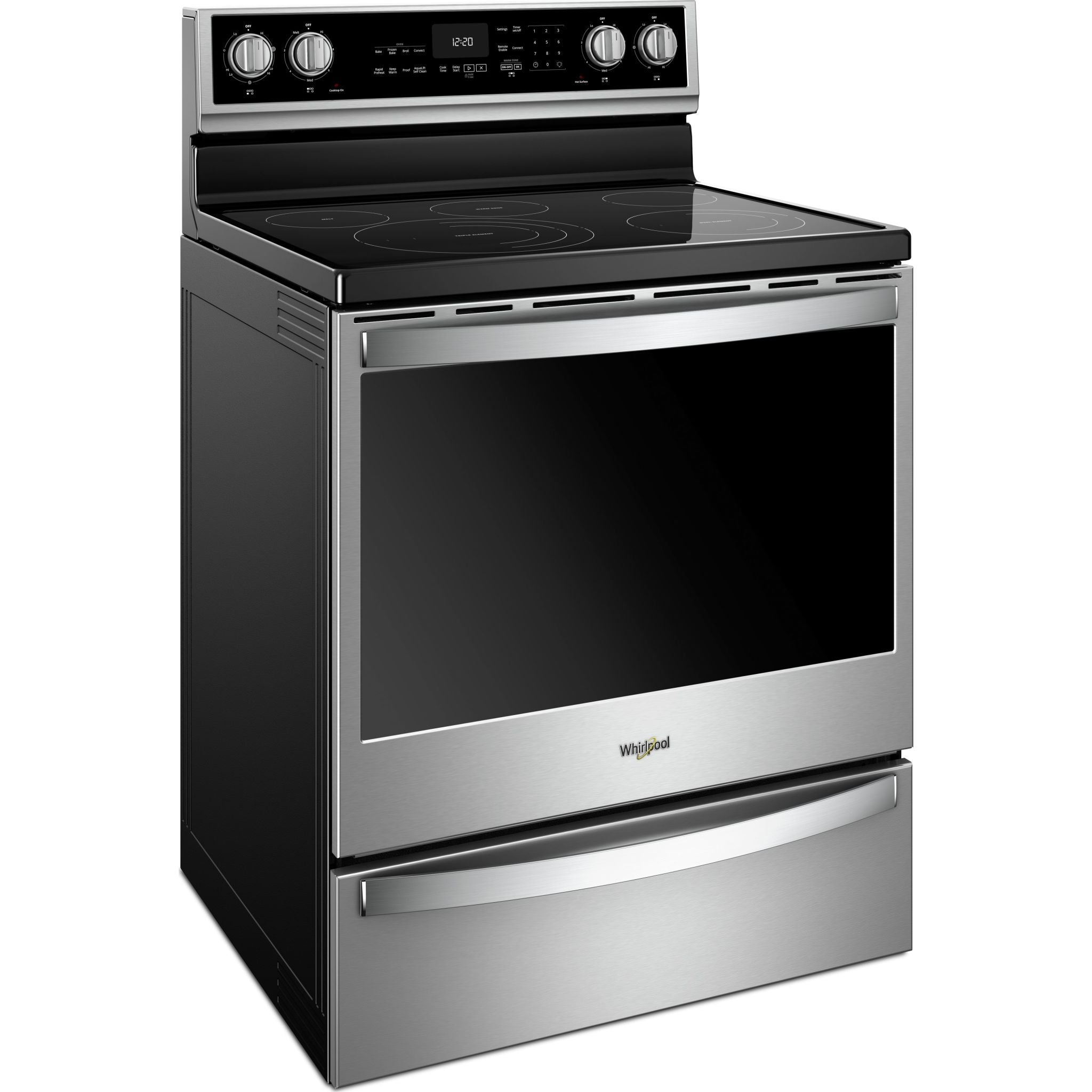 Whirlpool, Whirlpool True Convection Range (YWFE975H0HZ) - Stainless Steel