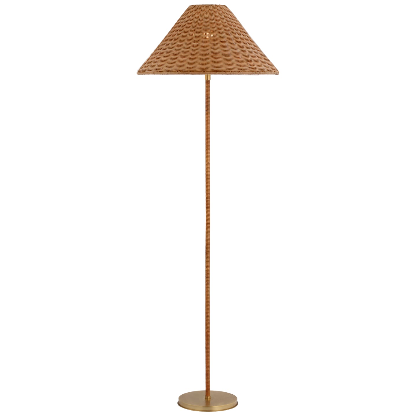 Visual Comfort, Wimberley Medium Wrapped Floor Lamp